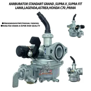 KARBURATOR KARBU GRAND SUPRA X SUPRA FIT LAMA LAGENDA ASTREA HONDA C70 PRIMA STANDAR GRADE A CLASS Motorcycle