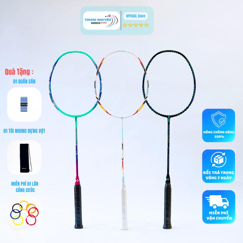 Vợt Cầu Lông Kumpoo Power Control 80cc,80kk Chính Hãng Căng Dây Sẵn 11Kg Tặng 1 Quấn Cán Tặng 1 Bao Đựng Vợt BH 3 Tháng