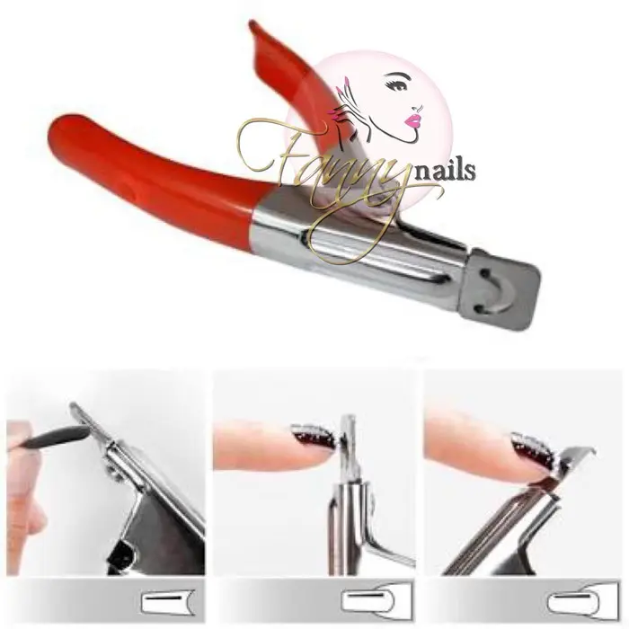 Gunting kuku palsu Solingen edge cutter Gunting kuku palsu extension NIPPER EDGE FAKE NAILS 0