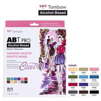 Gambar Tombow ABT Pro FASHION Palette Art Markers Set 12 Dual Tip Brush Pen dari CENTRO TRADING Kota Bandung 1 Tokopedia