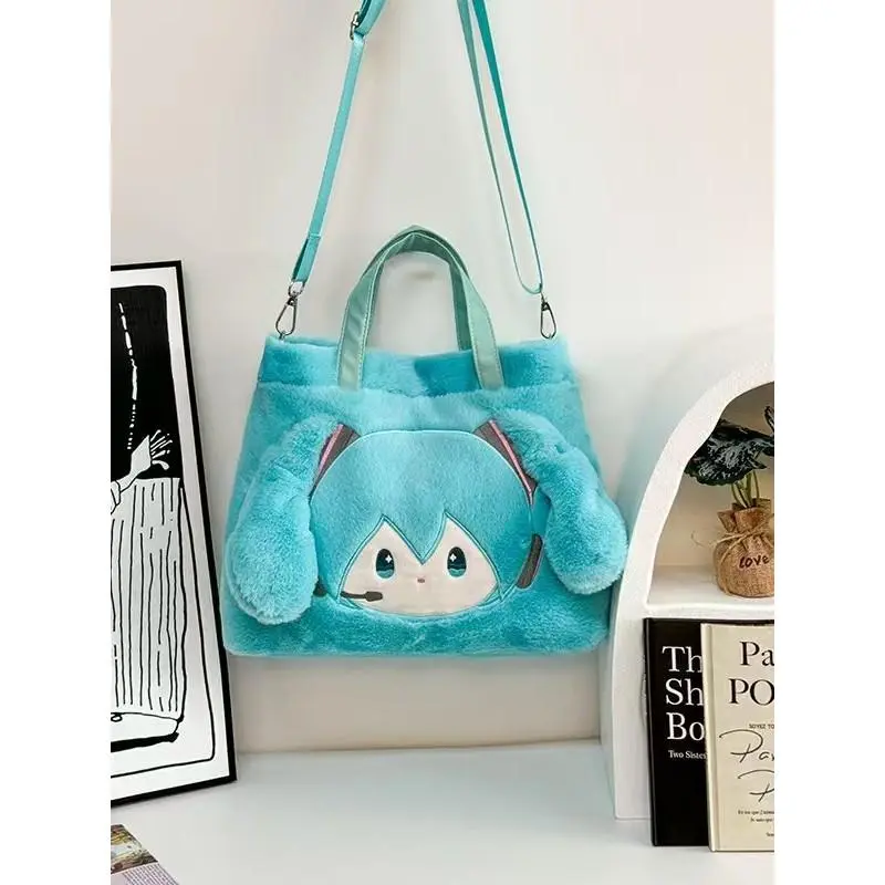 (COD) Tas Hatsune  tas Selempang Wanita Anak anak Fashion Motif Kartun Tas Boneka Tas Tangan Tas ransel SUPERMALL88 Bag 4