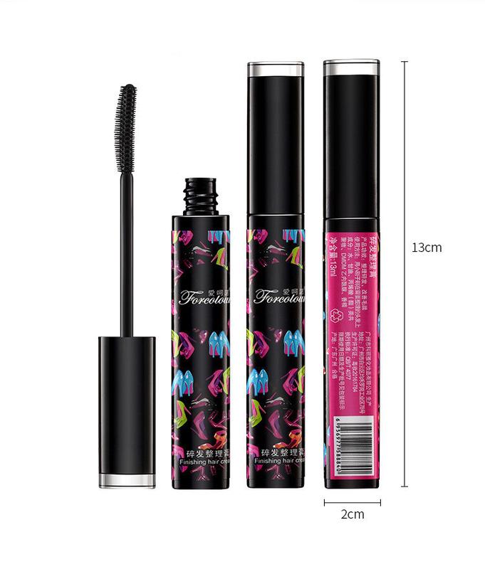 Chuốt tóc con thần thánh chai to que vuốt chải tóc gọn gàng keo giữ nếp dạng mascara