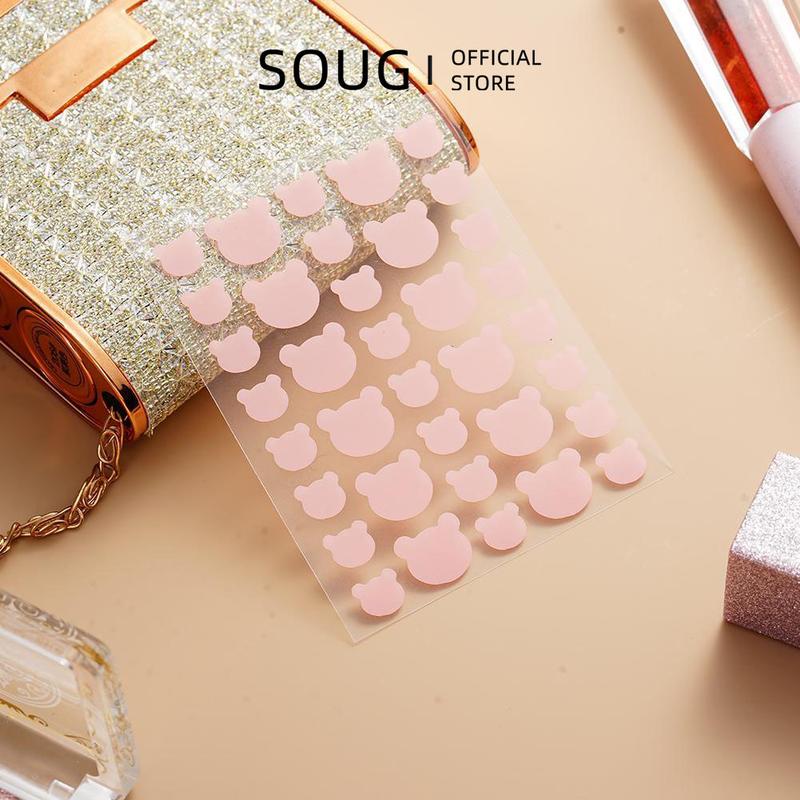 Miếng Dán Mụn, SOUG, Trong Suốt Và Hồng, Tinh Dầu Cây Trà Và Axit Salicylic, Miếng Dán Mụn Trứng Cá, Chăm Sóc Mụn Trứng Cá, 36 Miếng / Tấm