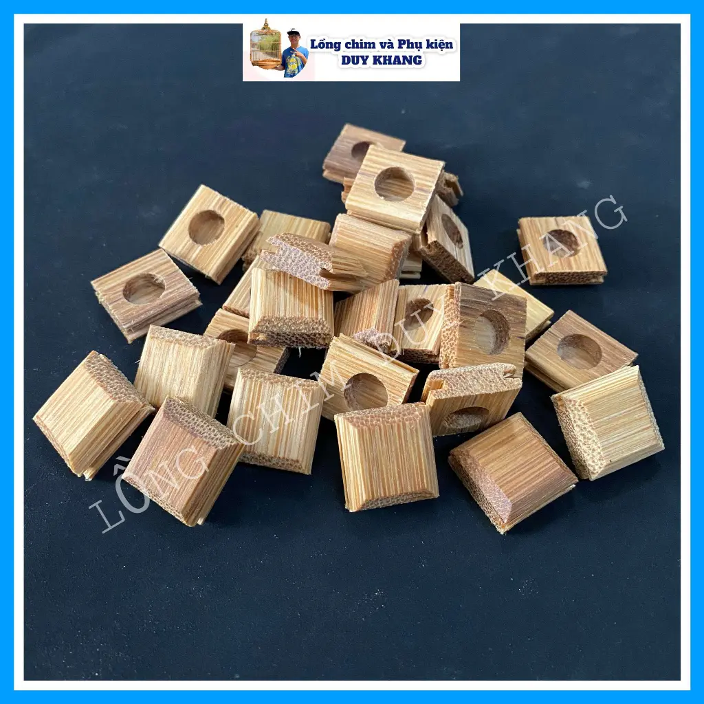 Tai gắn cầu lồng chim, size cầu chào mào (có thể dùng làm đỡ cóng) - phụ kiện lồng chim Duy Khang