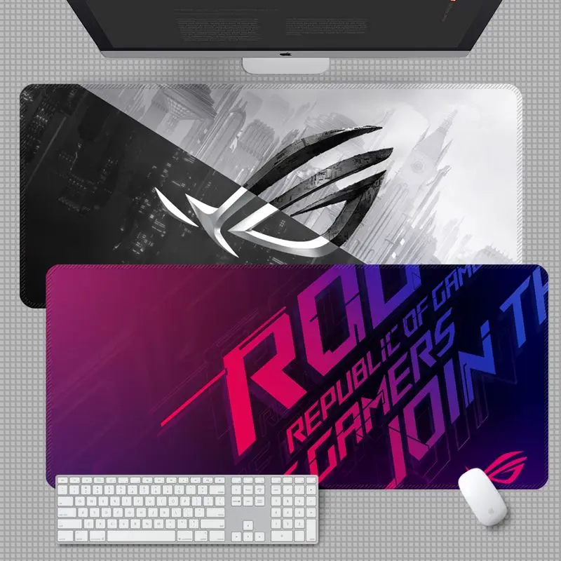 Tấm lót chuột ROG, Ngoại cỡ, Thích hợp cho trò chơi điện tử ROG, Phong cách nam tính, Thích hợp cho Internet, Quán bar và Bàn phím, Lý Tưởng cho máy tính xách tay và Bàn làm việc