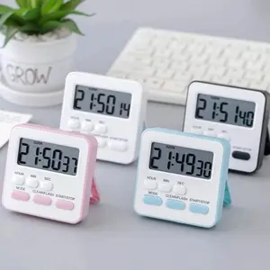 Digital Kitchen Timer Stopwatch – Timer Dapur Digital Untuk Masak, Baking, Kopi, Dan Kue. Dilengkapi Countdown & Stopwatch Function, Alarm Keras, Display Besar, Tombol Mudah Digunakan, Dan Magnet Kuat Untuk Tempel Di Kulkas. Presisi, Praktis, Stylish.