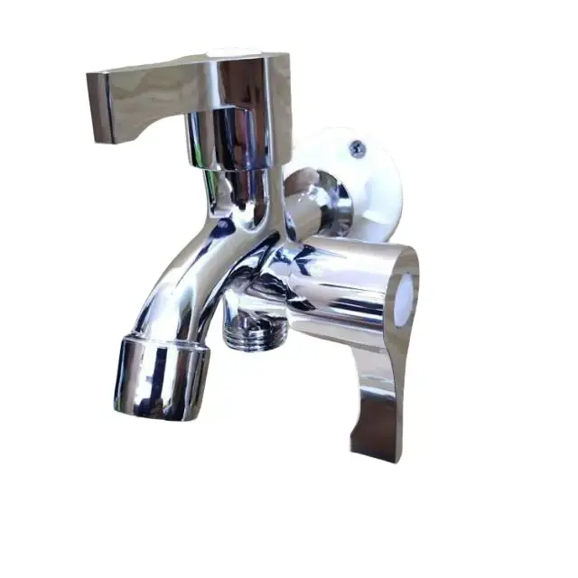 Kran Cabang Shower - Kran Double Engkol Kran Stainless Wastafel