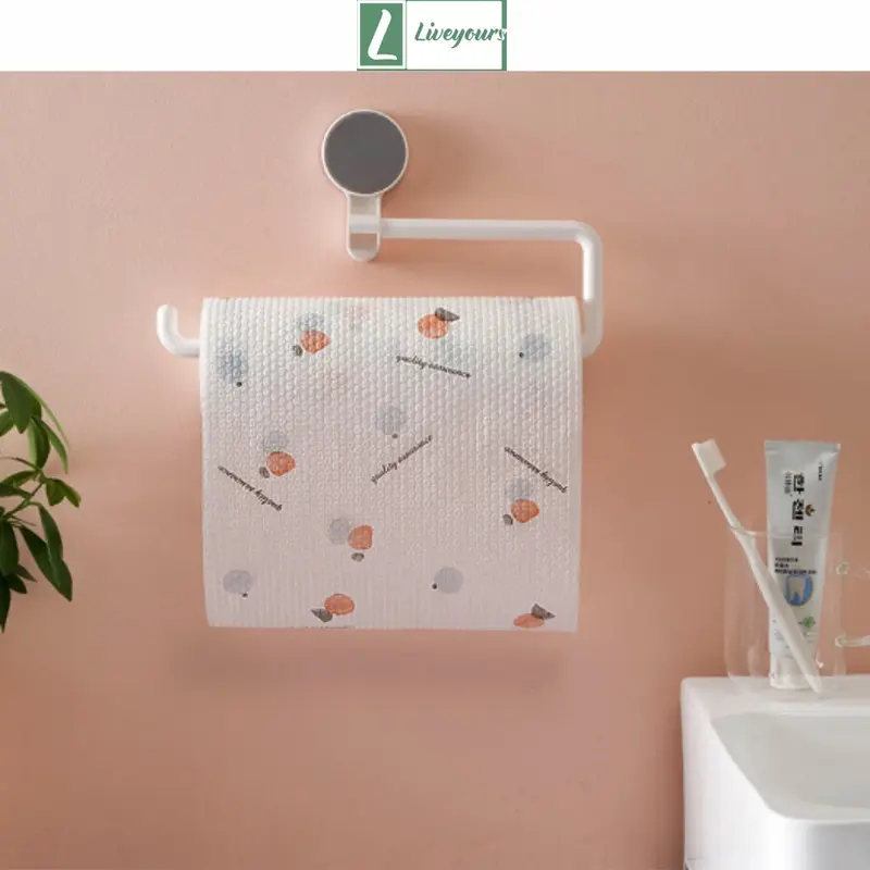 Cuộn Giấy Lau Nhà Bếp Đa Năng - Màu Trắng Có Thể Giặt Được 4