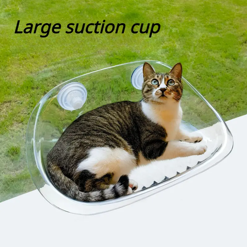 Suspended Cat Hammock Window Glass Summer Suction Cup Suspended Sun Drying Tool Cat Hammock Climbing Frame Cat Nest