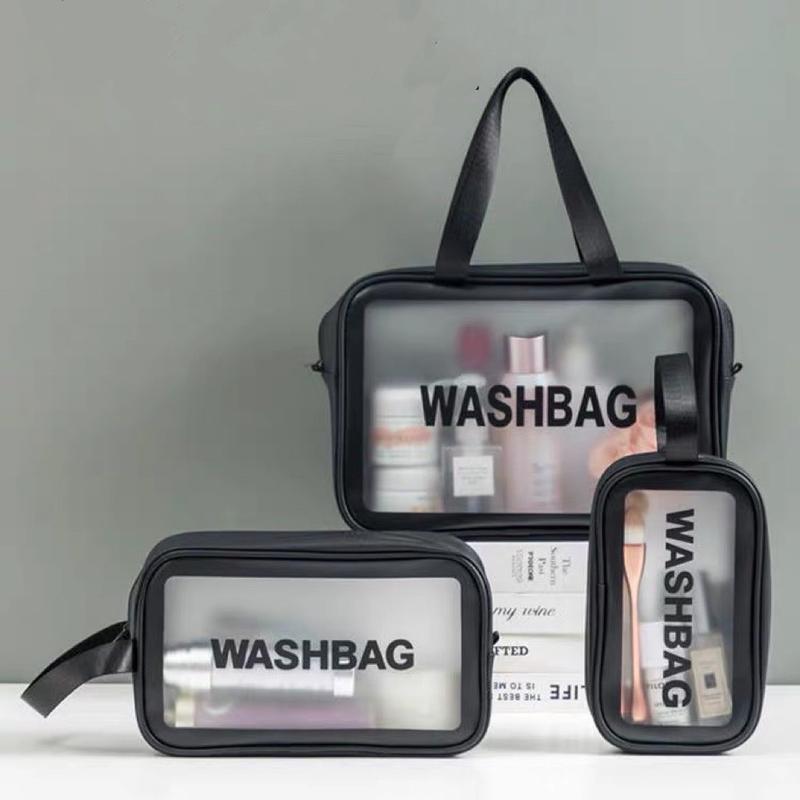 Sét 3 Túi Đựng Mỹ phẩm Washbag , Túi Đựng Đồ Trang Điểm Du Lịch , Đi Chơi Chống Thấm Nước