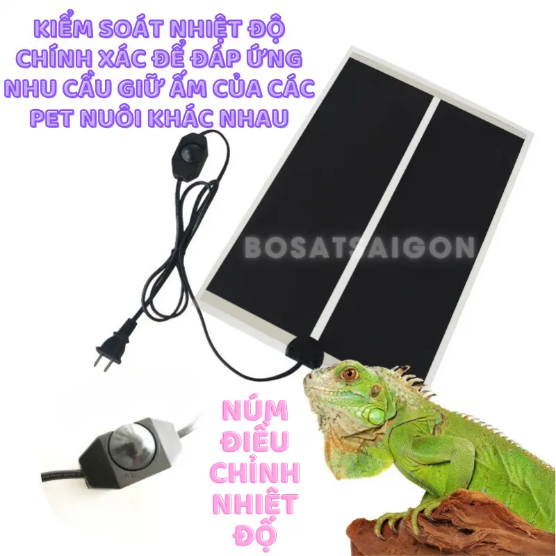 HEAT PAD - TẤM SƯỞI ẤM, PAD NHIỆT TẠO NHIỆT cho thú cưng, bò sát chó mèo chim vẹt gà. Giá sĩ - Ship Cấp Tốc