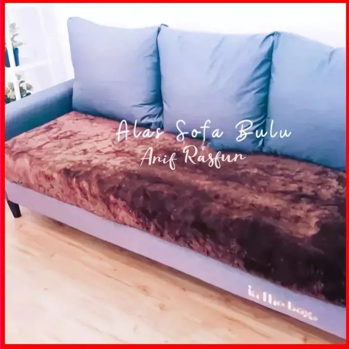 Alas Sarung Sofa Tamu Bulu Rasfur Ukuran 170X100cm Dan 100X85cm 3 2 Seater Tempat Dudukan Alas Kursi Sofa Tamu Bulu Rasfur Alas Kursi Kayu Ruang Tamu Alas Sarung Sofa Tamu 3 Tempat Duduk
