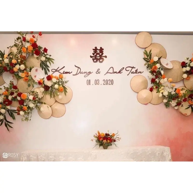 Nón Lá Trang Trí Đủ Size siêu rẻ- trang trí làm decor,trang trí tết) size từ 4cm đến 22cm 4