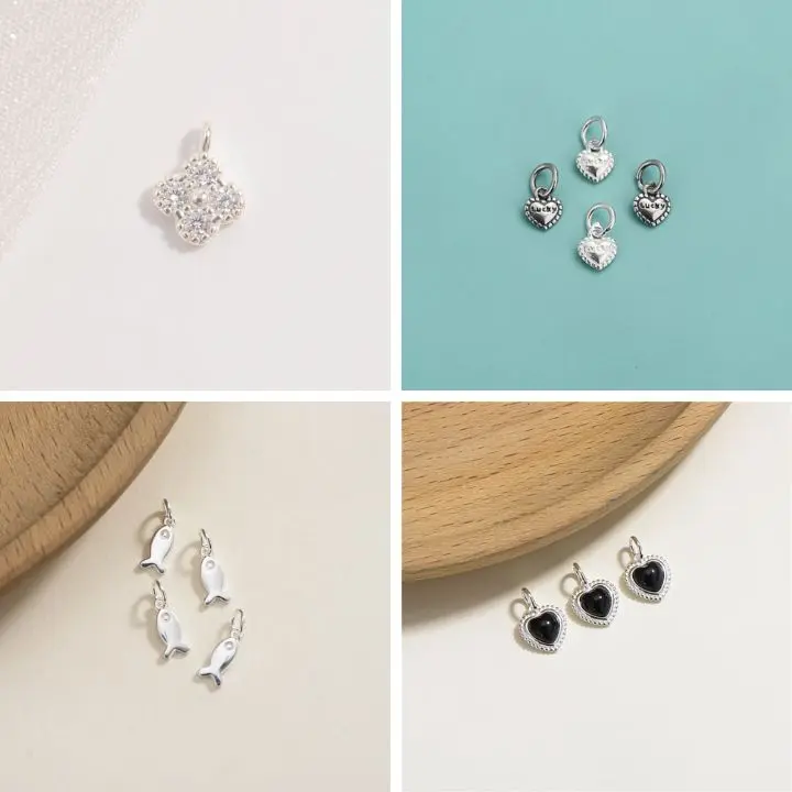 Lẻ charm xinh xắn gắn lắc tay, vòng tay handmade nhiều mẫu mã xinh xắn DIY 6