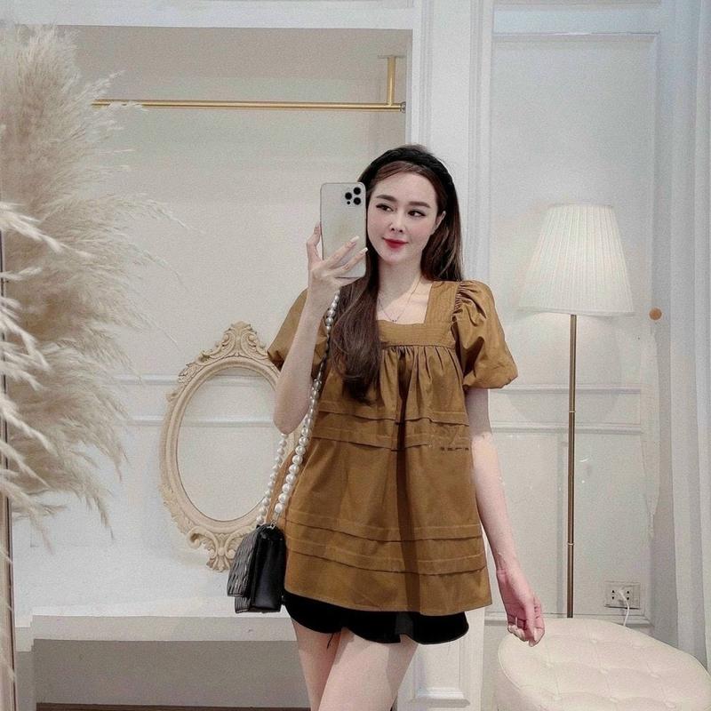 Áo bầu baby doll siêu xinh