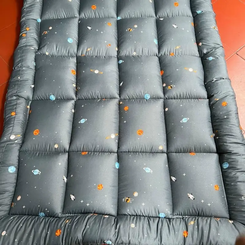[ Tặng 1 đôi vỏ gối nằm ] Tổng hợp nệm topper , nệm dày 6-7 cm , trải sàn , trải giường, nằm êm ái 7