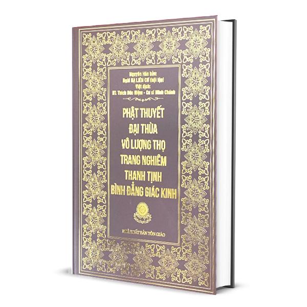  Sách - Kinh Phật Thuyết Đại Thừa Vô Lượng Thọ   Khổ 30 x 20 Cm   - Bìa Cứng -   Sáng Tạo Trẻ   