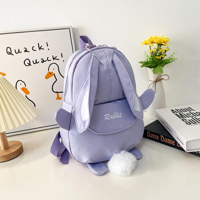 Product Introduction of New Cartoon Cute School Bag Children's Bunny Backpack Korean Version of The Children's Lightweight Backpack for Kindergarten 16
