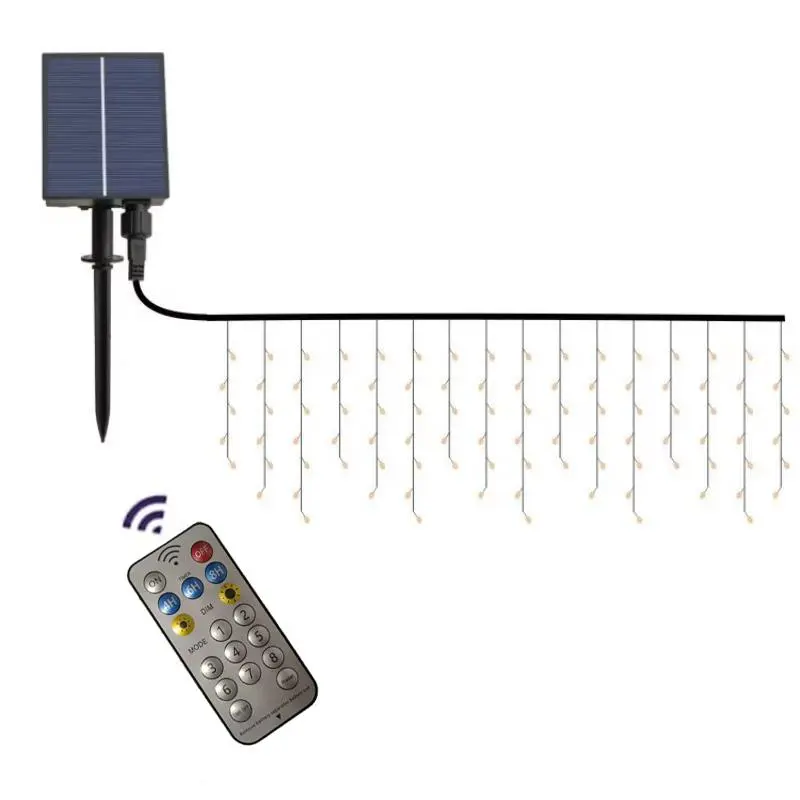 Solar Powered LED String Light, 32M 300LEDs Solar Holiday Lighting with 8 Lighting Modes, Outdoor Waterproof Decoration Light for Garden, Patio, Yard 7