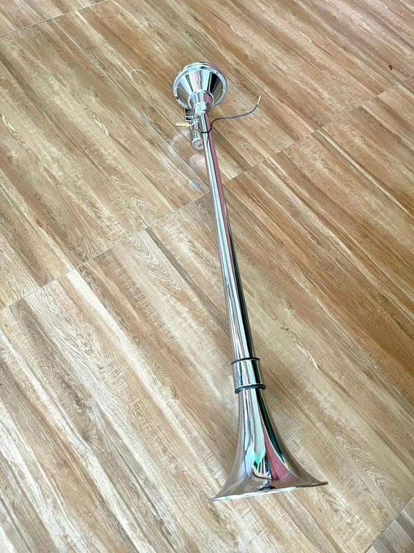 Kèn hơi 70cm điện áp 12v,24v. Chuyên lắp cho các dòng xe ô tô, xe tải, xe đầu kéo...