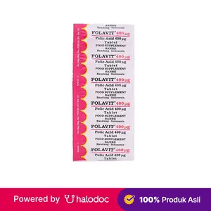 Folavit 400 mcg 10 Tablet