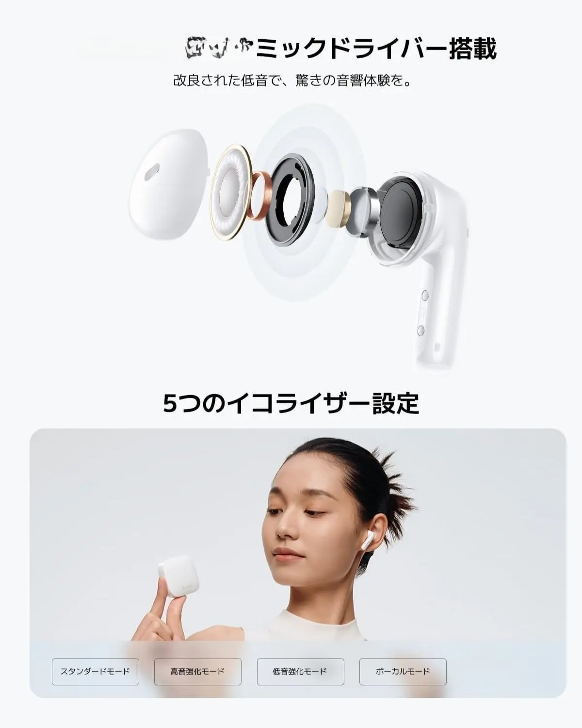シャオミ(Xiaomi) ワイヤレスイヤホン Redmi Buds 6 Active AI 通話時