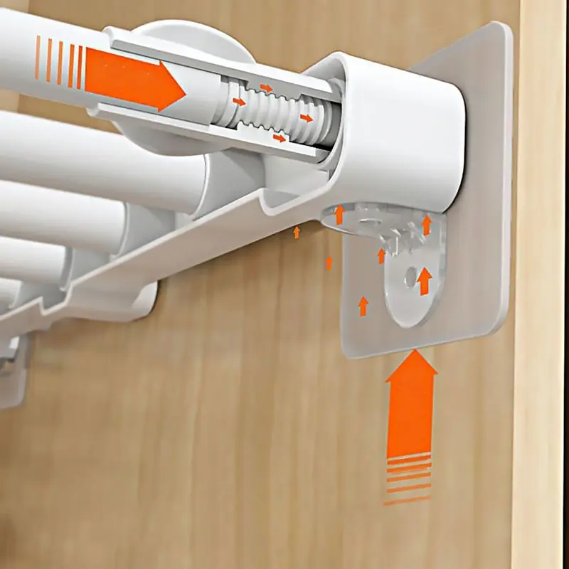 Chốt Hỗ Trợ Kệ, 10 Chiếc, Làm Bằng Nhựa, Kẹp Hỗ Trợ Kệ Tủ, Móc Treo Tường 3