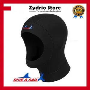 Hood Cap Scuba Selam / Penutup Kupluk Kepala Diving Snorkeling Renang