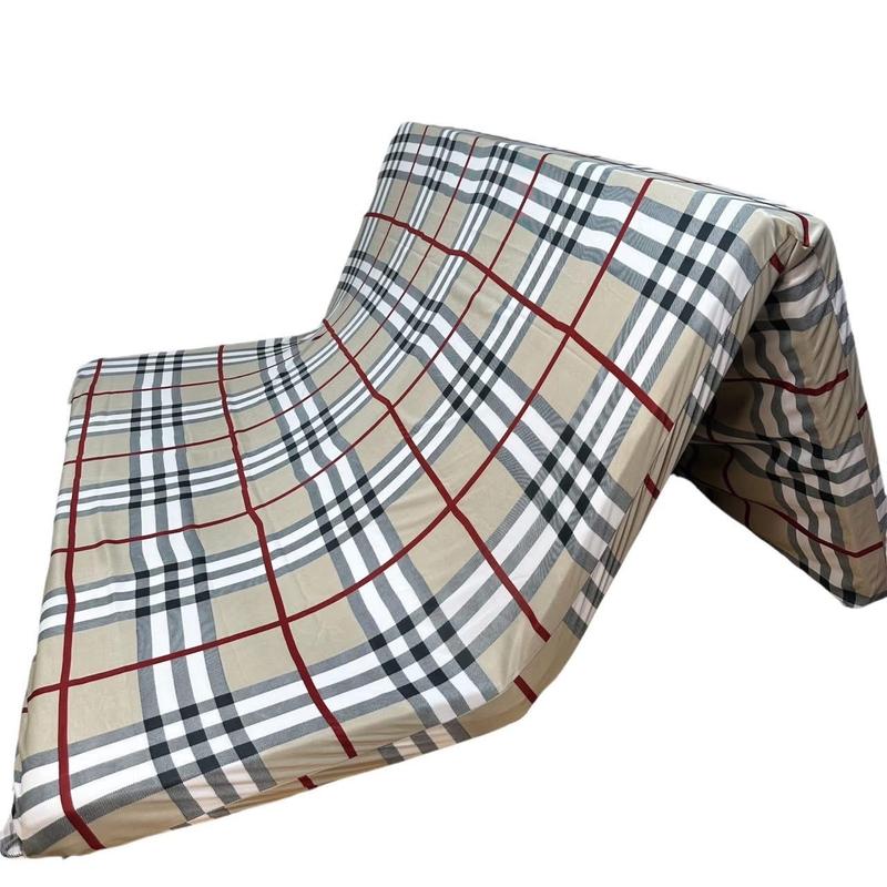 Ga Thun Bọc Nệm Gấp 3 Tấm Vải Thun 2 Mặt Họa Tiết Đủ Kích Thước 1m x 2m Miễn Phí Vận Chuyển Không Kèm Áo Gối
