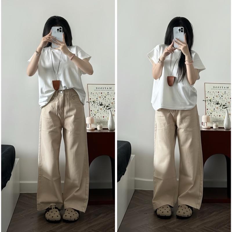 QUẦN JEAN NỮ  FROM SUÔNG NẤM LÙN 90Cm (20)