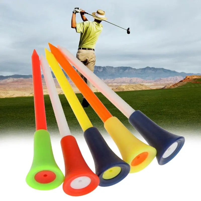 83mm Golf Tee Plastic Golf Tee Rubber Golf Tees Driving Golf Tees Rubber Plastic X0I0 K9X6