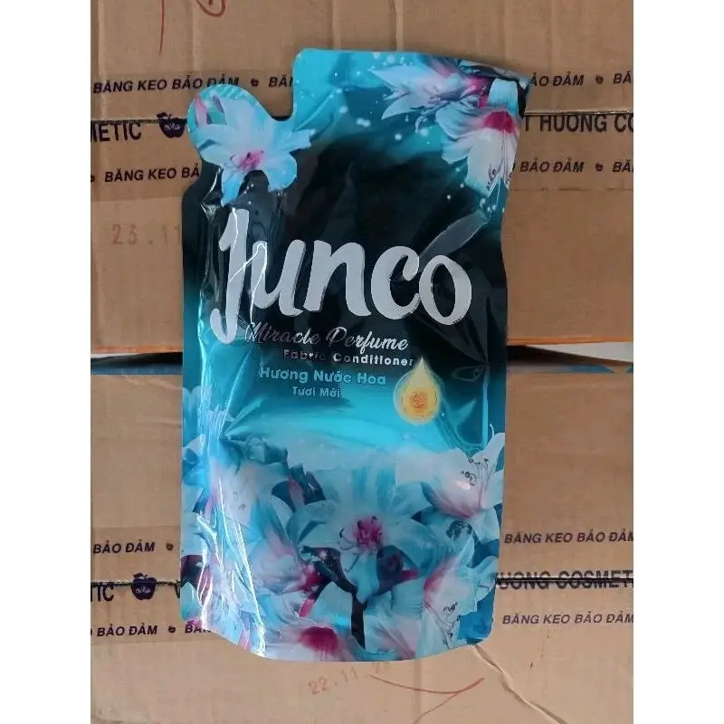 nước xả vải junco chính hãng túi 800ml thơm ngát hương hoa 2