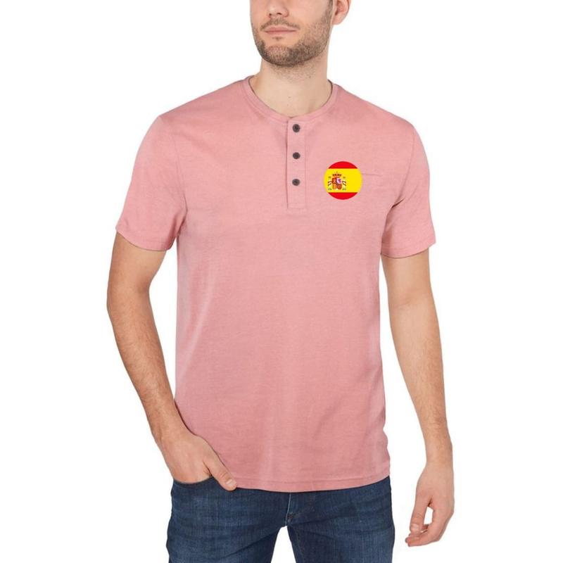BAJU KANCING SABLON LENGAN PENDEK/KAOS BOLA LOGO SPANYOL/BAJU PIALA DUNIA/TERLARIS/BAYAR DI TEMPAT 3