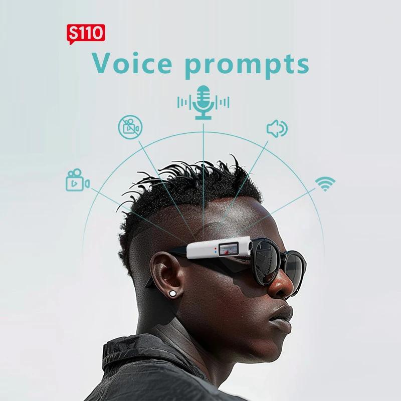 2026 FPV Eyeglasses 4K Video Shooting Micro-camera HD WiFi Intelligent Headset Glasses Video&Sound Recording WiFi APP - Image 5