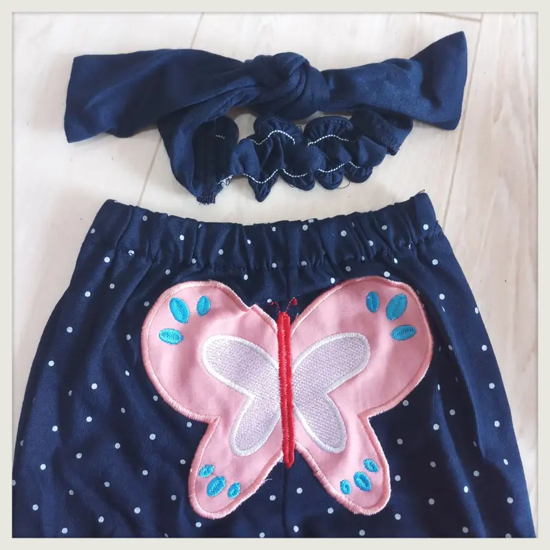 Littlekey-Termurah dan Bisa COD! Setelan Baju Bayi Perempuan Premium "SWEET SISTER" Allsize Baby 3-12 Bulan Free Bandana/Setelan Bayi Perempuan 4