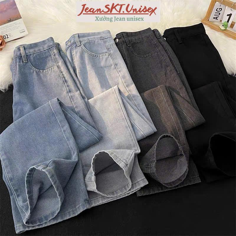 DEAL MỞ BÁN | ALL JEANS LOOSE PLEAT - Quần jeans ống rộng Whose tổng hợp