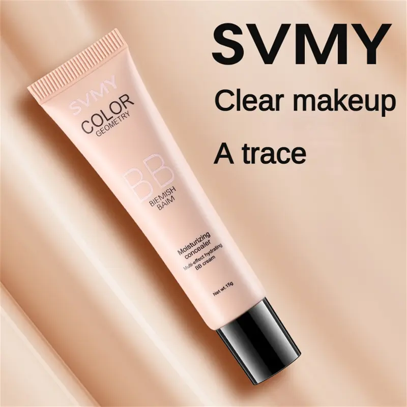 Kem BB, SVMY, Lâu Trôi 24H, Kem Kem Nền Dạng Lỏng, Không Thấm Nước, Kem Che Khuyết Điểm Làm Trắng, Trang Điểm Nền Mặt Tự Nhiên 2