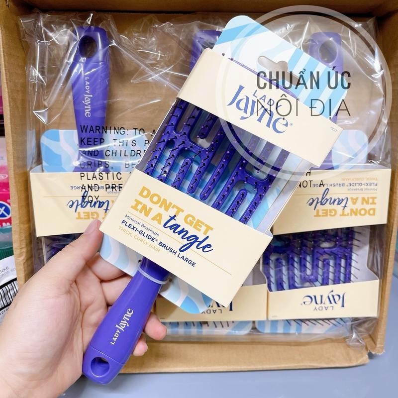 Size lớn Lược gỡ rối LADY JAYNE bản lớn WET Brush