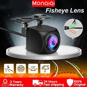 MONQIQI Kamera Belakang Mundur AHD Mobil Kamera Spion Mobil 720P Kamera Belakang HD 170 Kabel Kamera Mundur Kamera Belakang Mobil Mundur Full HD