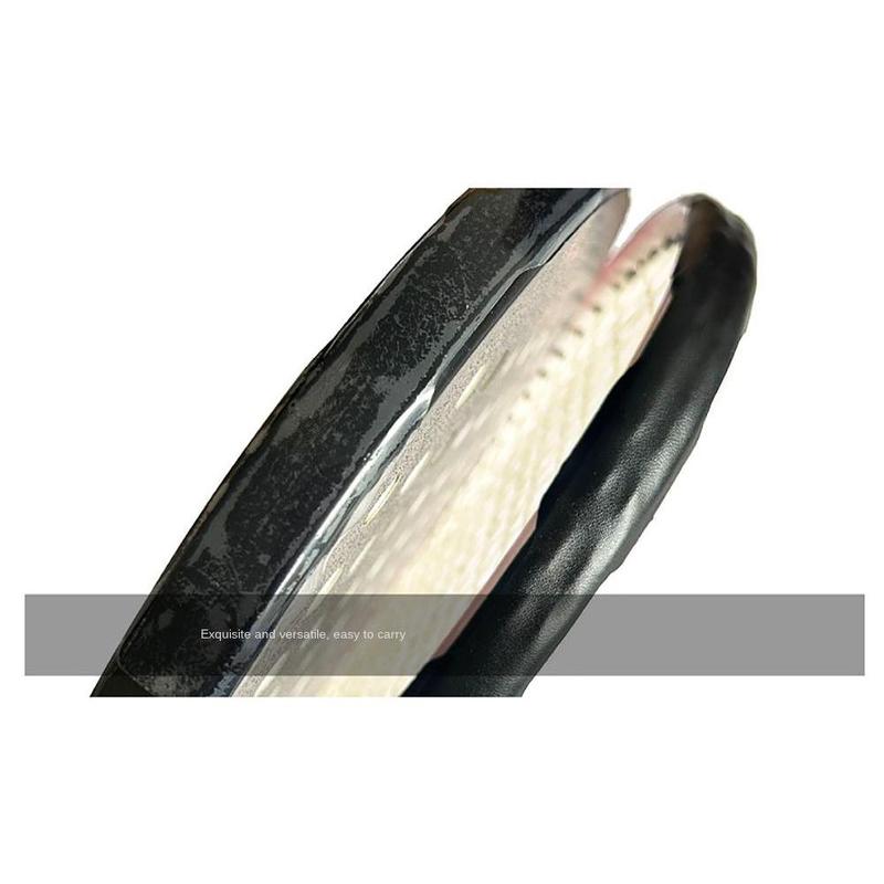 Product Introduction of NEW Black Transparent Tennis Racket Head Sticker PU Scratch Prevention Frame Protection Tape Sport Supplies Anti-collision Racquet Frame Protective Sticker 16