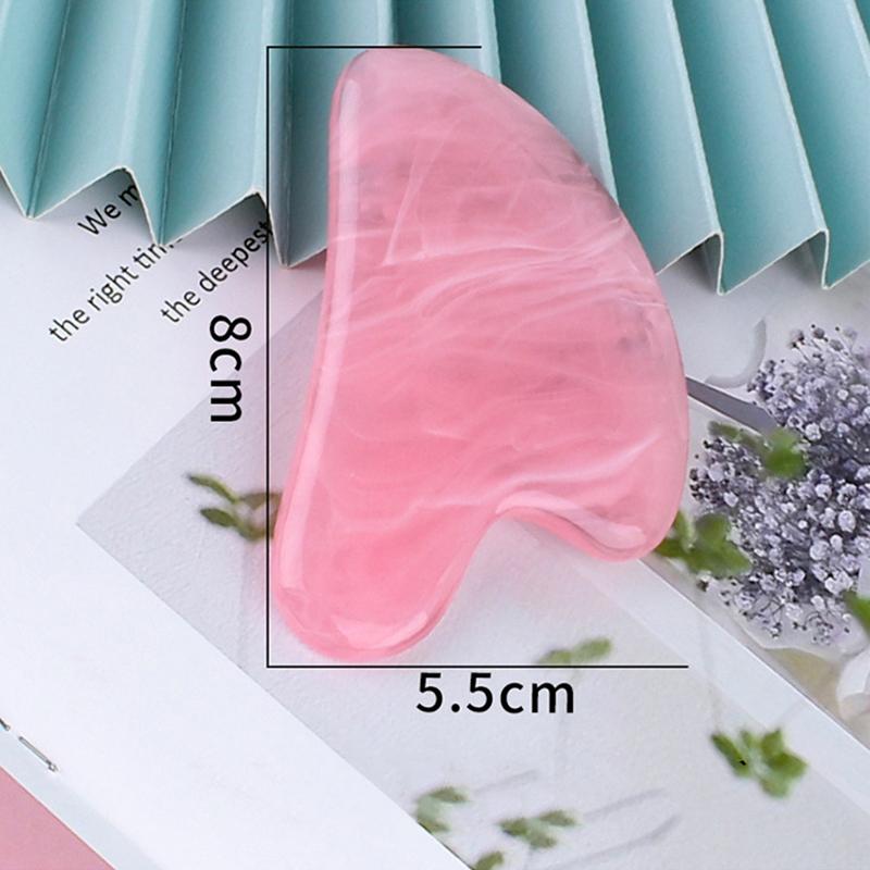 Product Introduction of 1pcs Resin shaving scraper hook sand roller scraping tool face massager 9