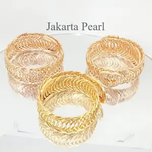Gelang tangan emas wanita TR 3 model anti karat realpict mewah elegan fashion perempuan aksesoris kekinian perhiasan populer