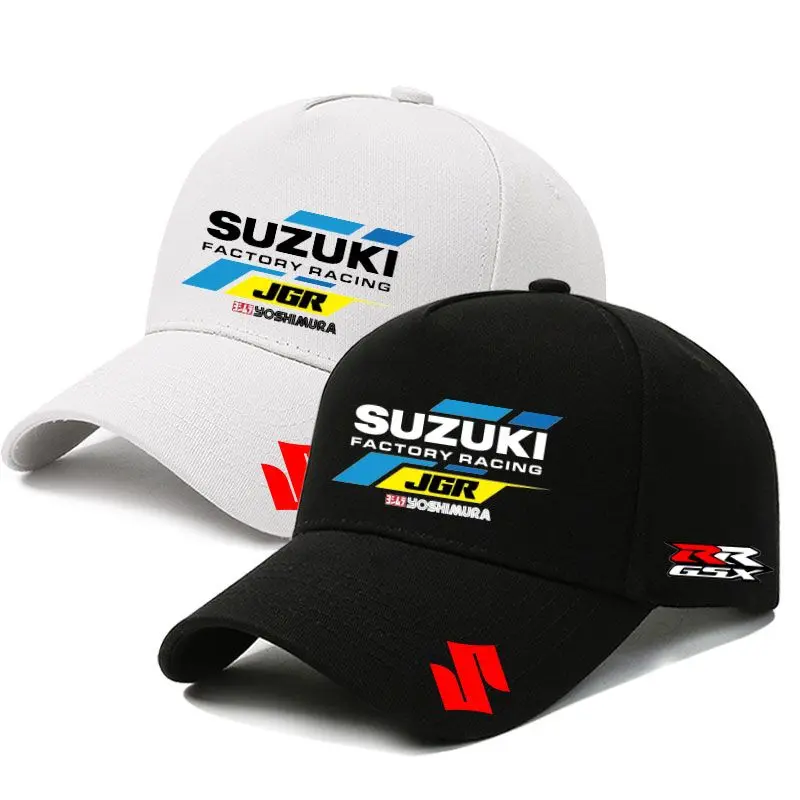 Mũ Lưỡi Trai, Đội Đua Xe Đi Xe Đầu Máy Hạng Nặng Suzuki, Dành Cho Nam Và Nữ, Mũ Thể Thao Đẹp Trai, Mũ Bóng Chày Chống Nắng Hợp Xu hướng