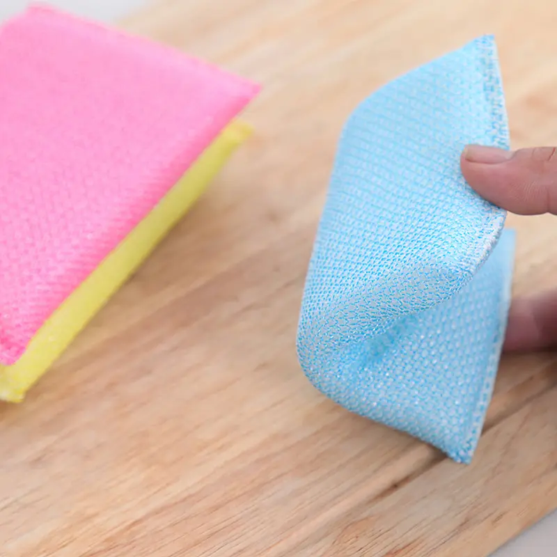 Combo 4 Miếng Cọ Rửa Chén Bát, Cọ Xoong Nồi EASE LIFE Bọt Biển Rửa Bát Làm Sạch Đồng 2