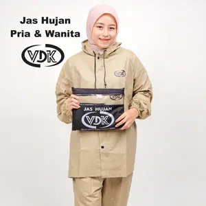 JAS HUJAN Setelan Pria dan Wanita PVC Berkualitas by VDK Termurah