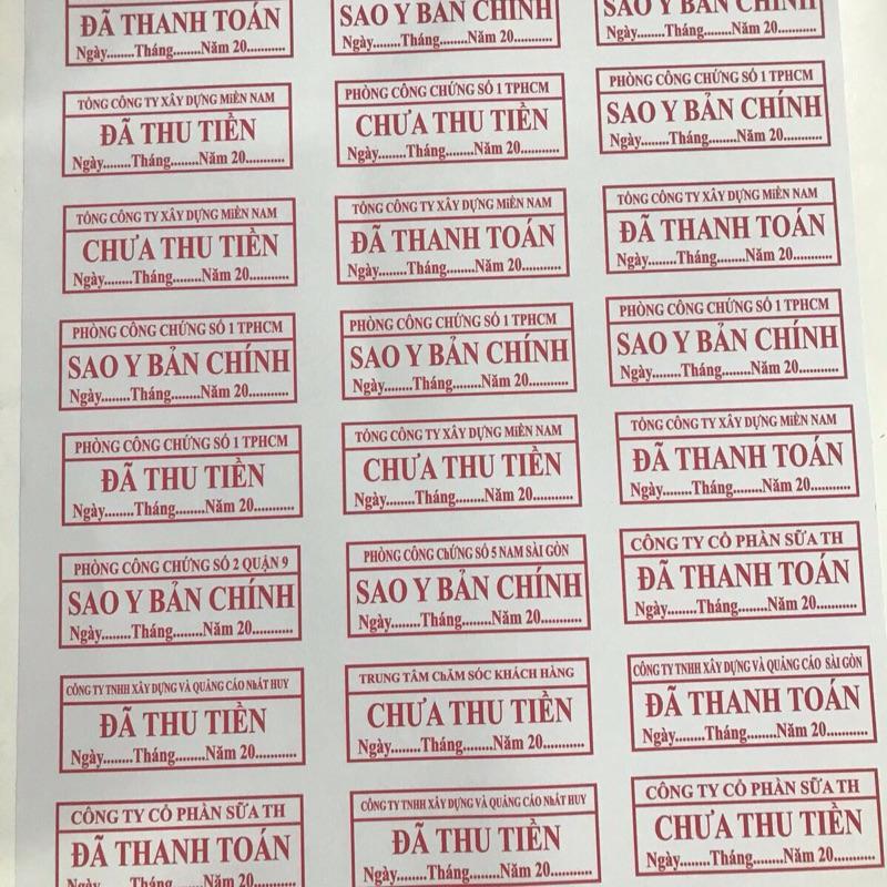 Dấu Sao Y Bản Chính S-844 3