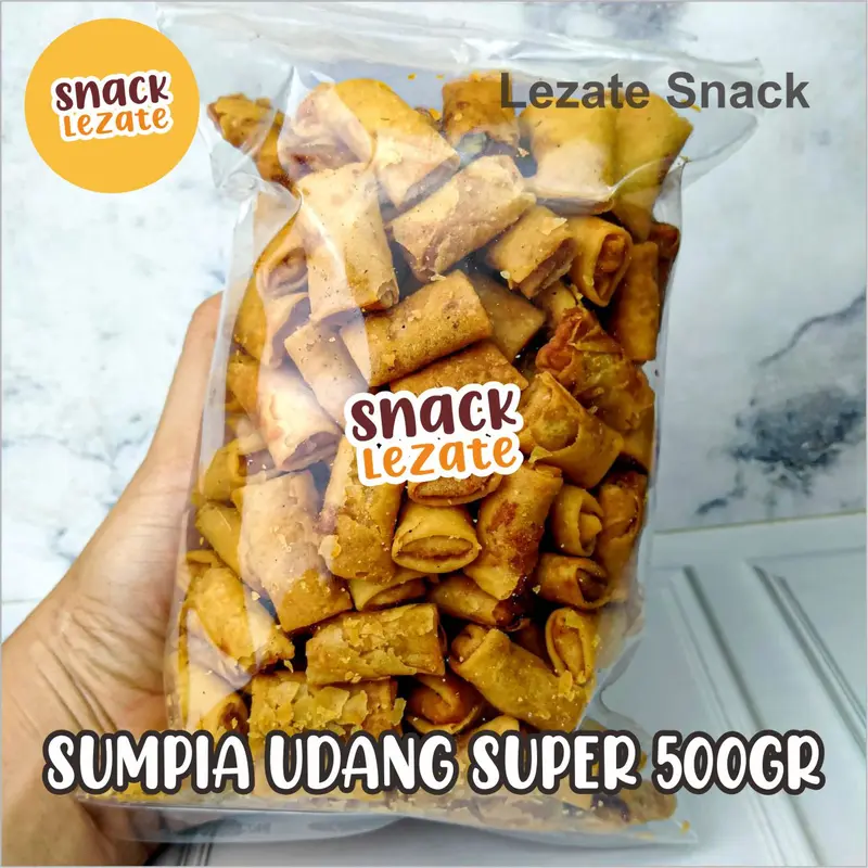 Sumpia Udang 500gr Murah Enak/ Sumpia Abon Rasa Udang / Sumpia Udang Kiloan Sumpia Ebi Food Snacks 2