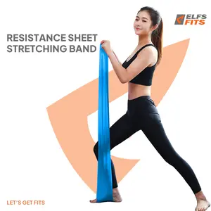 ELFS FITS Resistance Sheet Stretching Band Yoga Pilates Light Exercise Therapy