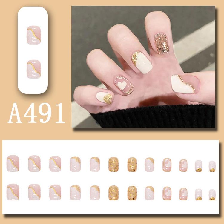 Product Introduction of สติ๊กเกอร์ติดเล็บ, เล็บปลอม, รูปทรงเล็บของเรา, ไอศกรีมมะนาวเรียบง่าย, ทำเล็บโปร่งใส, พร้อมเล็บ 28
