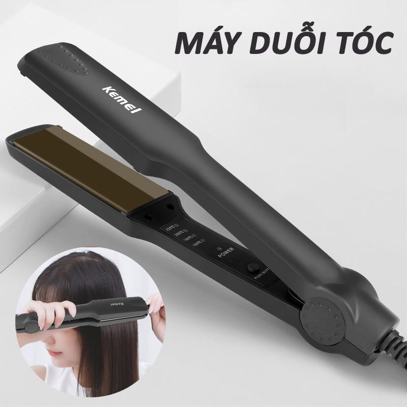 Máy Là Tóc Duỗi Tóc 4 Nấc Nhiệt Bản Pro Size To - Máy tạo kiểu tóc Bảo Hành 12 Tháng